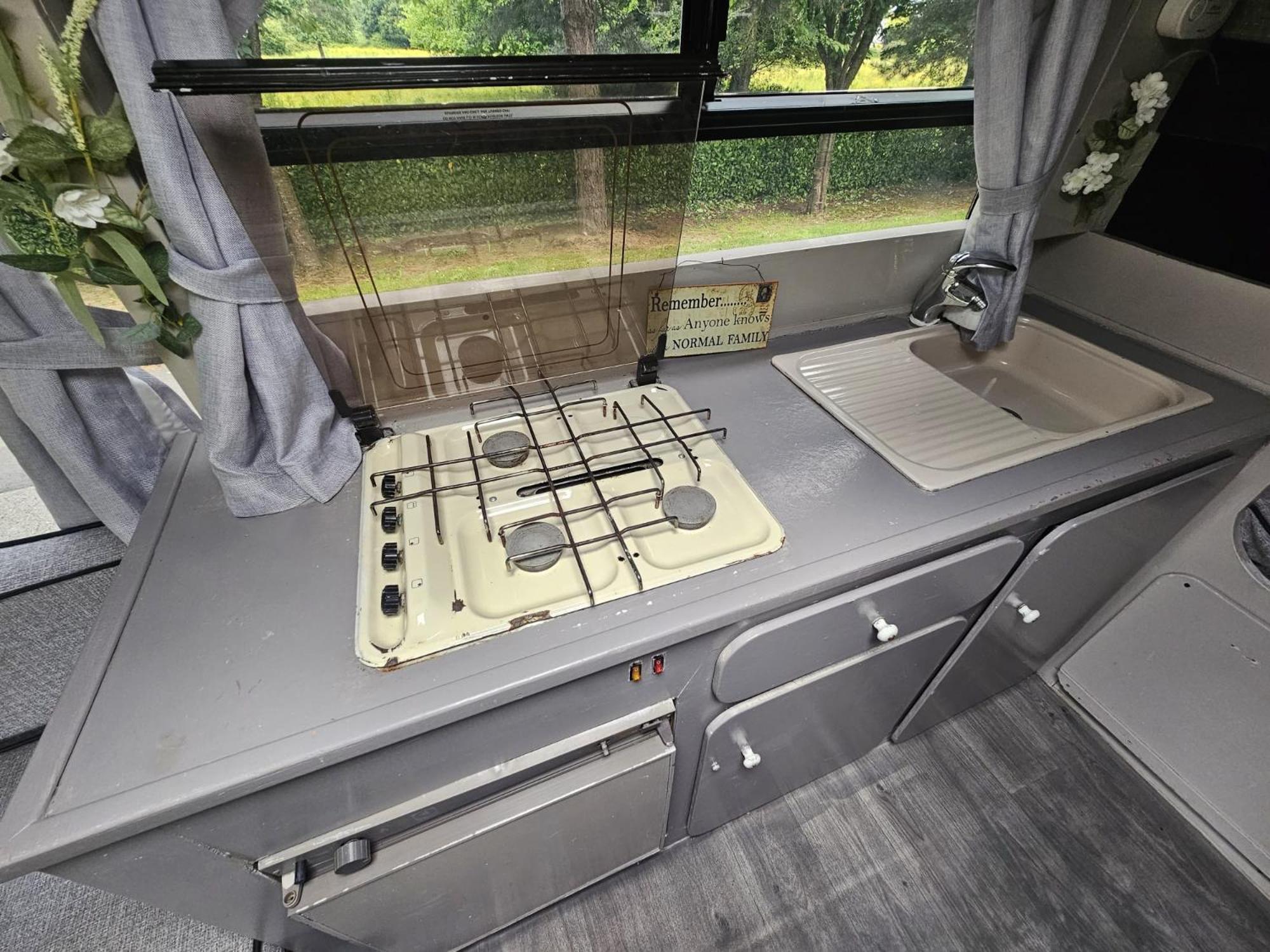 Retro Camper Hire Campsite *