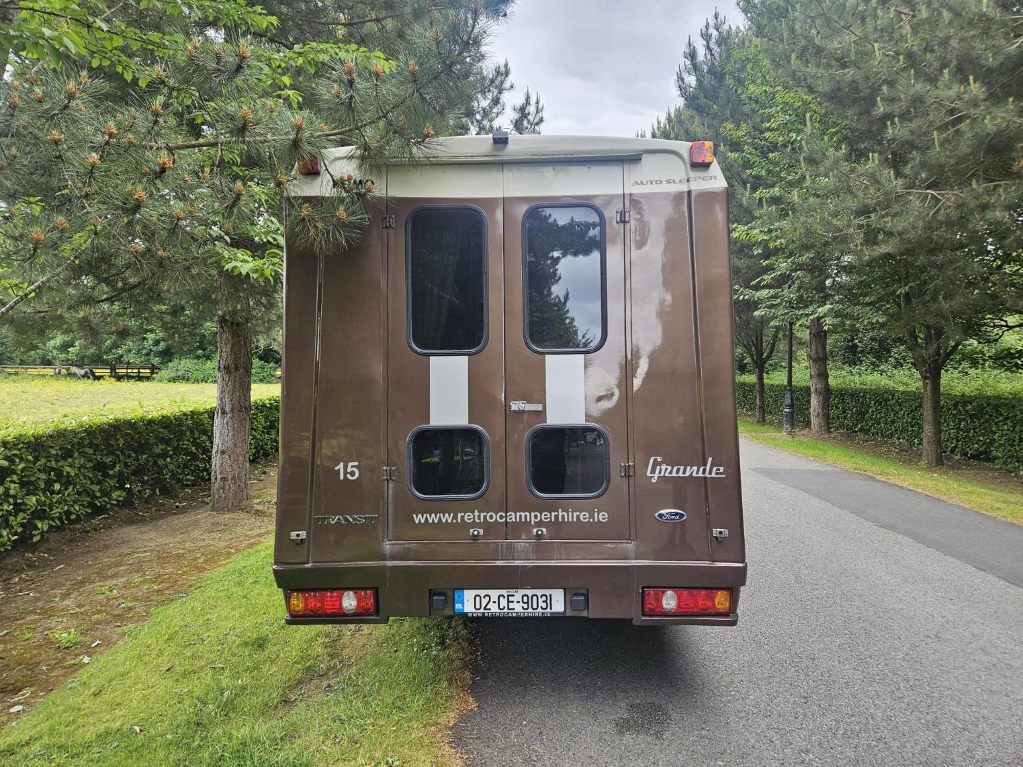 Retro Camper Hire Campsite Dublin